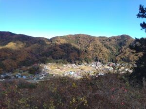 金尾山城からの風景 ①