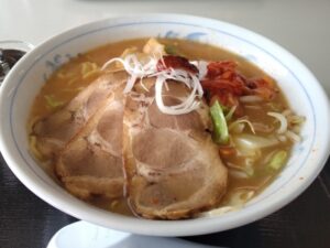 あじゃらラーメン（道の駅みずさわ）