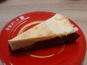 ベイクドチーズケーキ（かっぱ寿司）