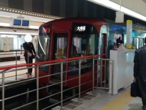 大牟田行の特急電車