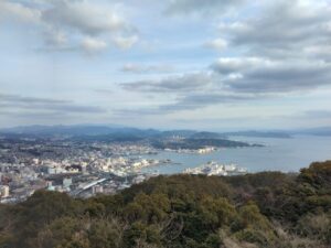 弓張の丘ホテルの景色 1