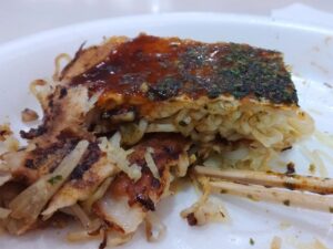 10日間九州旅行 1-3（宮島SAのお好み焼き）