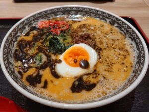 10日九州旅（大分駅近くのどこかのラーメン屋）8-29