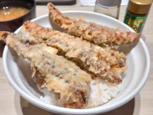 博多天ぷらたかお「うなぎ蒲焼天丼」