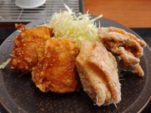 からやま「生姜からあげ合盛り定食」2