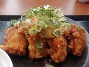 かつや「おろしねぎからあげ定食」2