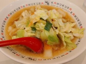 神座「野菜拉麺」