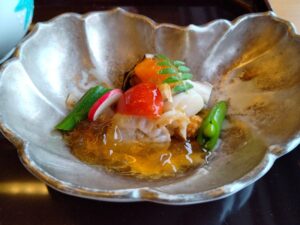 日本平ホテル「日本料理 富貴庵」の料理 2