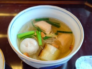 日本平ホテル「日本料理 富貴庵」の料理 3