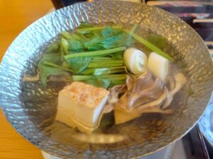日本平ホテル「日本料理 富貴庵」の料理 9