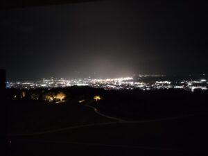 日本平ホテルの夜景