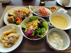 日本平ホテルの朝食ビュッフェ 1