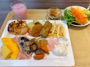 ルートイン岐南の朝食