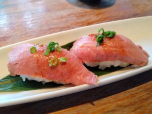 馬喰ランチ1（飛騨牛にぎり）