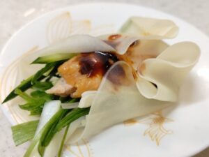 北京ダック 2（レモンパイの料理）