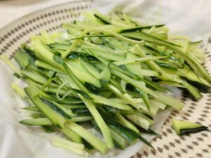 北京ダック用のきゅうり