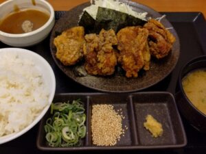 からやま「濃厚つけから定食」