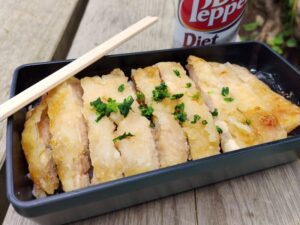チキン竜田のり弁当（レモンパイの料理）