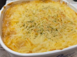 パステル・デ・パパ（レモンパイの料理）