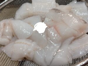 ゲンゲの身は水っぽい