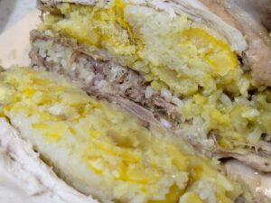 親鶏でサムゲタン作り 8