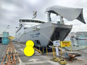 フェリー海邦（久米商船）