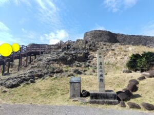 久米島の具志川城跡 1