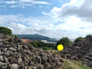 久米島の伊敷索城城跡 3