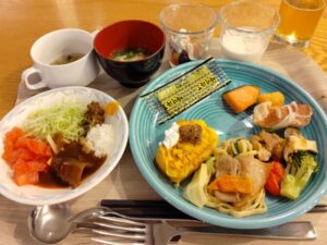 久米島イーフビーチホテルの朝食 1