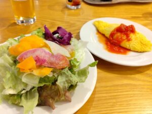 久米島イーフビーチホテルの朝食 1