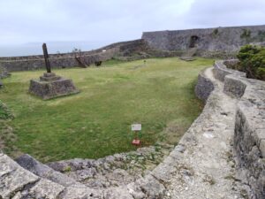 北中城村の中城城跡 10