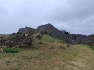 北中城村の中城城跡 13