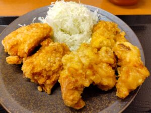 からやま「とり天合盛り定食」2