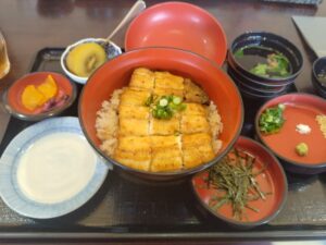 うな炭亭の白焼丼（2026年5月）