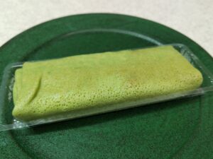 ローソン×森半コラボ「濃い抹茶クレープ」2