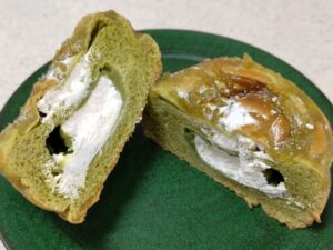 ローソン×森半コラボ「抹茶ミルクパン」3