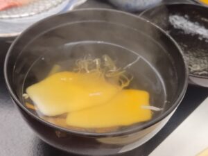平泉ホテル武蔵坊での夕食 2