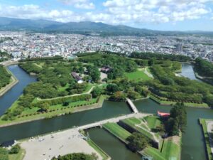 五稜郭タワーからの景色