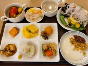 サフィールホテル稚内の朝食バイキング 1