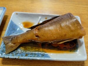 民宿やざわでの夕食 3