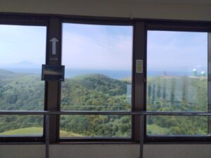 稚内市北方記念館からの景色
