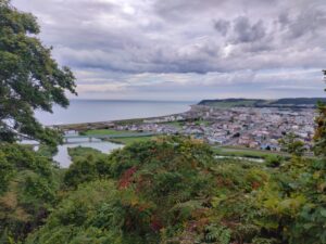 シベチャリチャシ跡からの景色（北海道新ひだか町）1