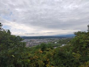 シベチャリチャシ跡からの景色（北海道新ひだか町）2