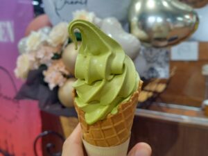 抹茶ソフト（釧路フィッシャーマンズワーフMOO）