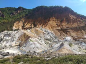 登別温泉の地獄谷 4
