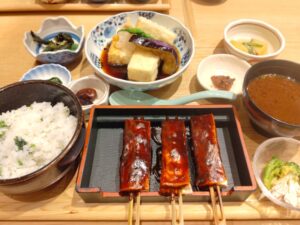 揚げ出し豆腐の田楽定食（鈴の屋一宮店）（2026年10月）