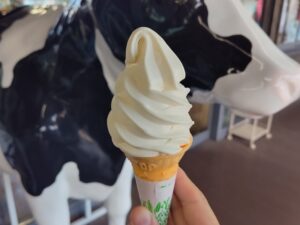 道の駅伊豆ゲートウェイ函南のソフトクリーム（2026年10月）